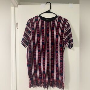 Maison kitsune knitted T-shirt